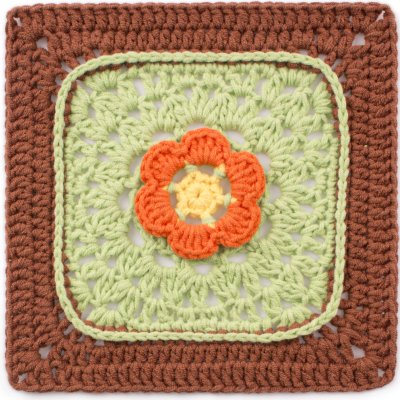 Little Flower on Lacy Ground